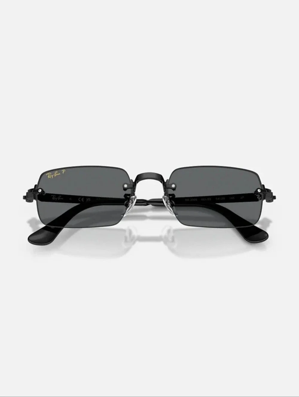 Ray-Ban x A$AP Rocky Black Polarized Sunglasses Size 54-20